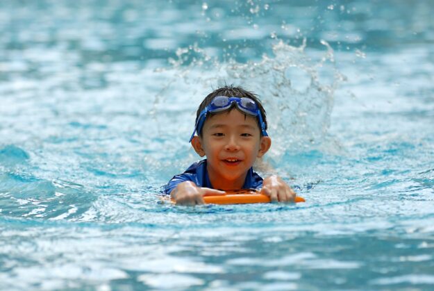 swimming for foster children